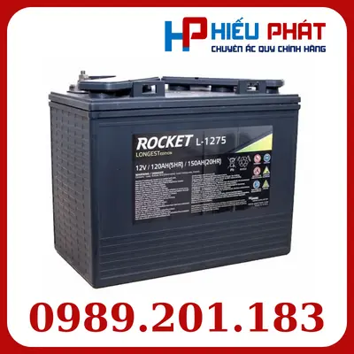 Bình Ắc Quy ROCKET L-1275 12V-150Ah