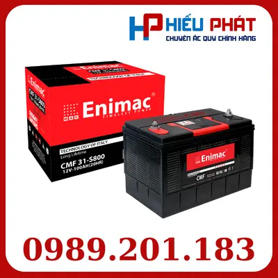 Bình Ắc Quy Enimac CMF 31S-800 12V-100Ah