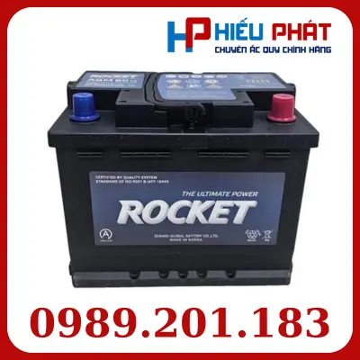 Bình Ắc Quy ROCKET AGM L2 12V-60Ah