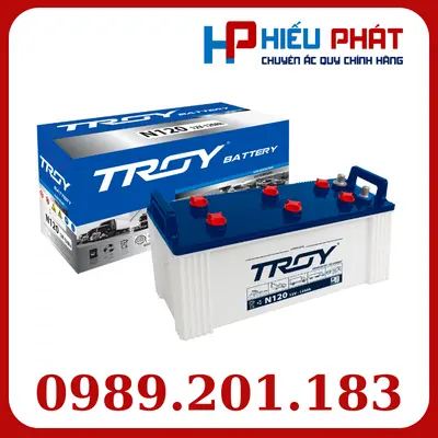 Bình Ắc Quy Troy N120 12V-120Ah