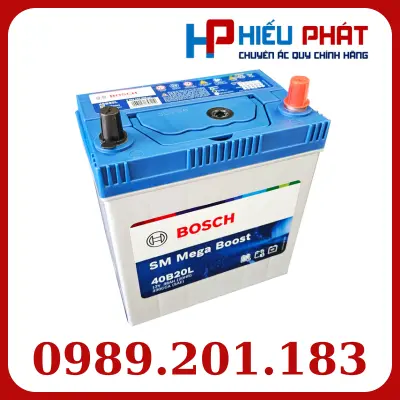 Bình Ắc Quy Bosch 40B20L 12V 36Ah 