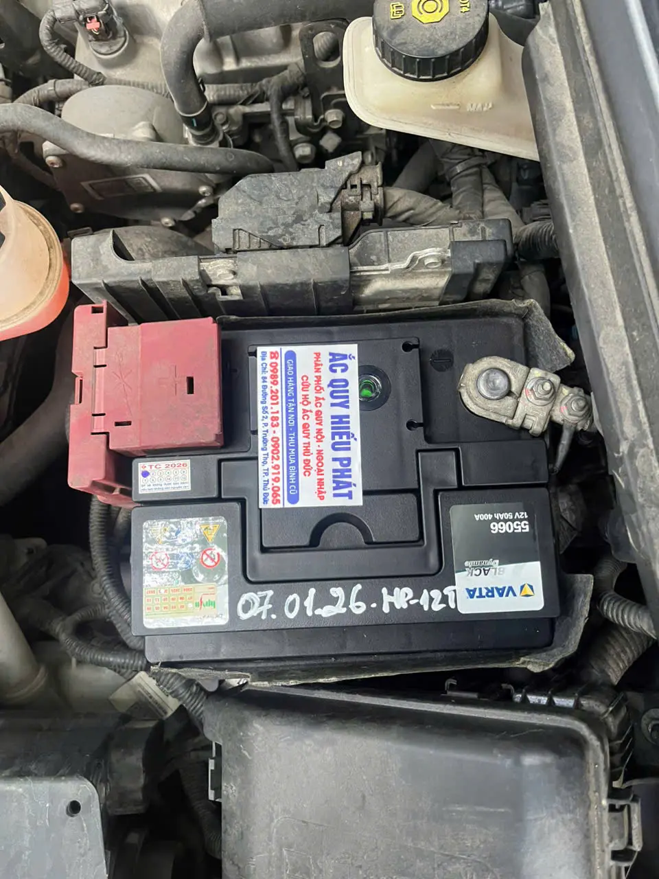 Ắc Quy Varta 55066 12V 50Ah