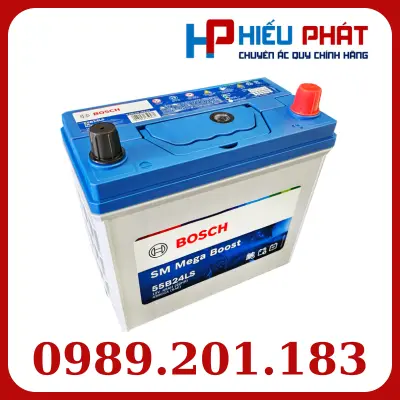 Bình Ắc Quy Bosch 55B24LS 12V 45Ah