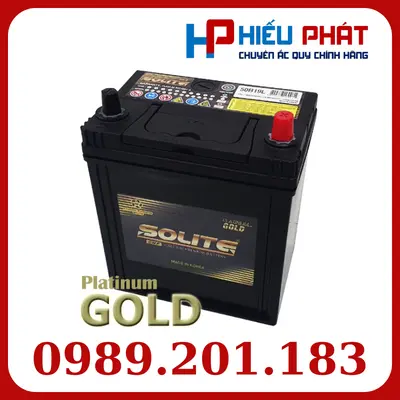 Bình Ắc Quy Solite CMF 50B19L (12V-40Ah)