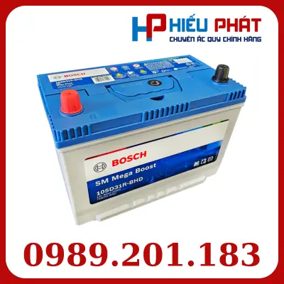 Bình Ắc Quy Bosch 105D31R 12V 90Ah