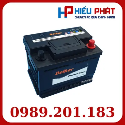 Bình Ắc Quy Delkor DIN 56030 12V-60Ah