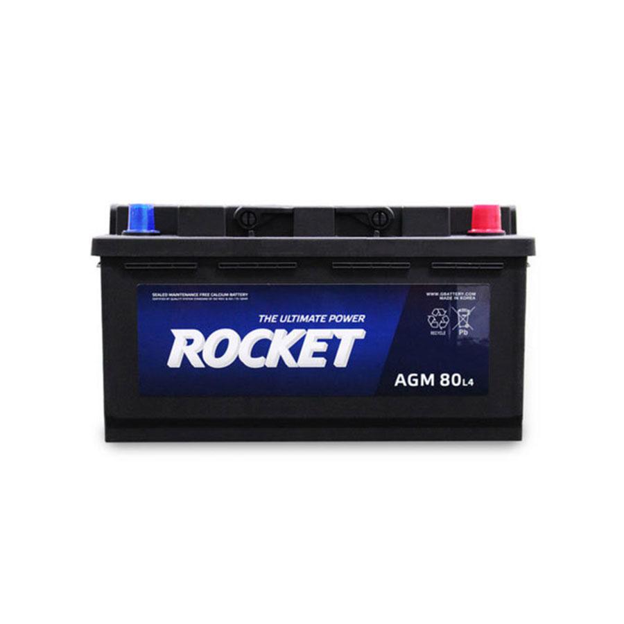 Ắc quy Rocket AGM80 LN4 12V 80AH giá tốt nhất thị trường | Acquycaocap