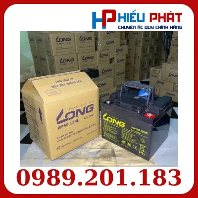 Ắc Quy Long (VRLAAGM) 12V-50Ah (20HR), WP50-12NE, F8-M6