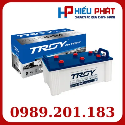 Ắc quy Troy N150S 12V 135AH chính hãng, giá rẻ hơn | Acquycaocap.vn