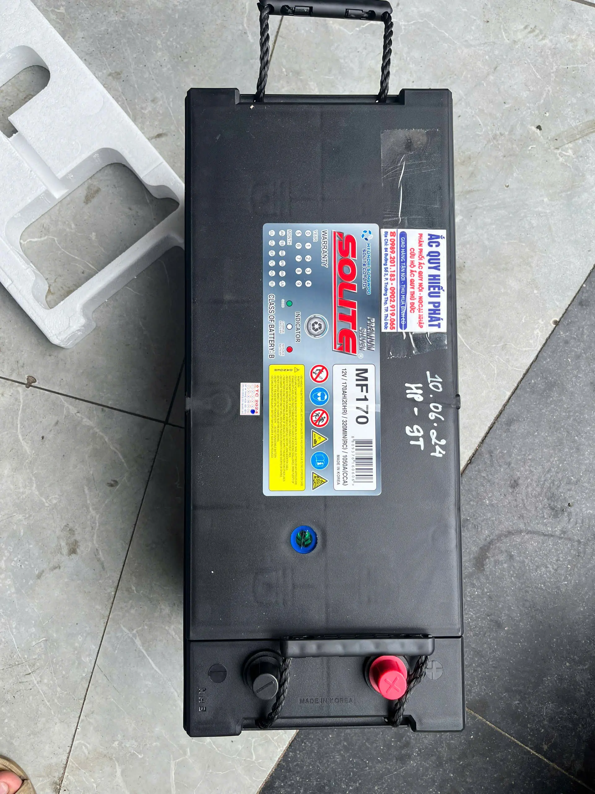 Bình ắc quy Solite CMF N170 12V 170Ah