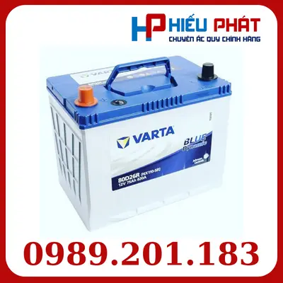 Ắc Quy Varta 80D26R (NX110-5) 12V-70Ah