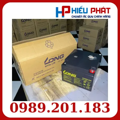 Ắc Quy Long (VRLAAGM) 12V-26Ah (20HR), WP26-12N, F6-M5