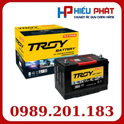 Bình Ắc Quy Troy CMF 85D26L 12V-75Ah