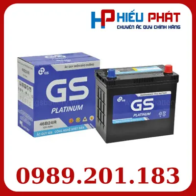 Bình Ắc Quy GS MF 46B24R 12V-45Ah