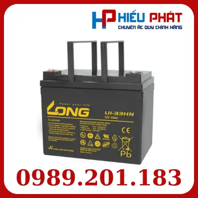 Ắc Quy Long (VRLAAGM) 12V-33Ah (20HR), U1-33HN, F6-M5