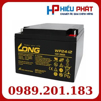 Ắc Quy Long (VRLAAGM) 12V-24Ah (20HR), WP24-12N, F6-M5