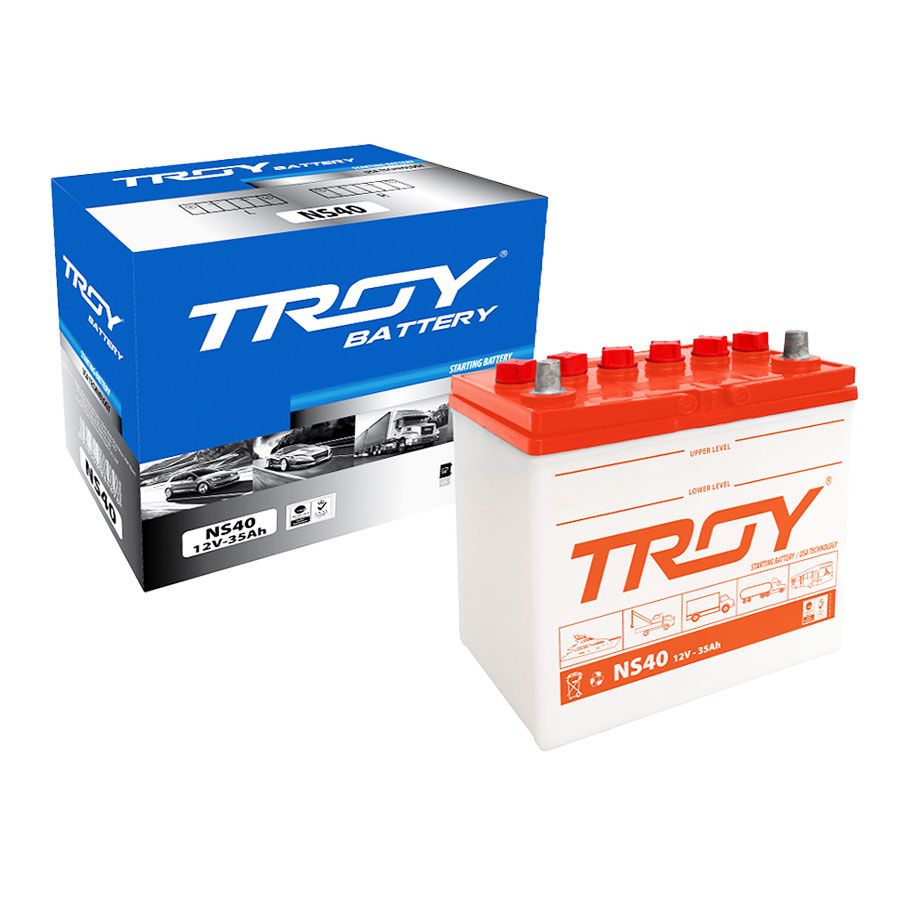 Ắc quy Troy NS40 12V 35AH chính hãng, mua giá rẻ hơn tại Acquycaocap