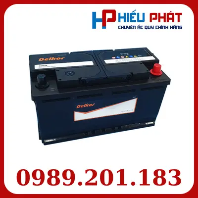 Bình Ắc Quy Delkor DIN 60038 12V-100Ah