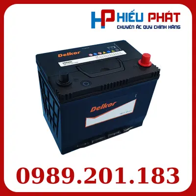 Bình Ắc Quy Delkor DF70L 12V-70Ah