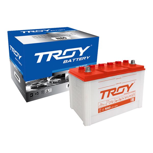 Ắc quy Troy N80 12V 80AH mua Online giá rẻ hơn tại Acquycaocap.vn