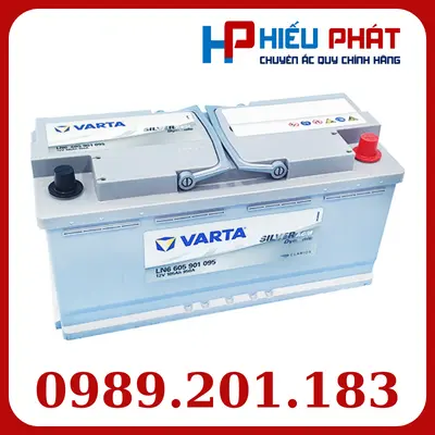 Ắc Quy Varta AGM LN6 605901095 12V-105Ah