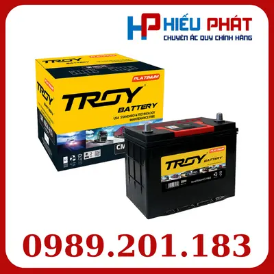 Bình Ắc Quy Troy CMF 46B24R 12V-45Ah