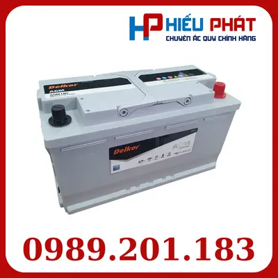 Bình Ắc Quy Delkor DIN AMG95 LN5 12V-95Ah