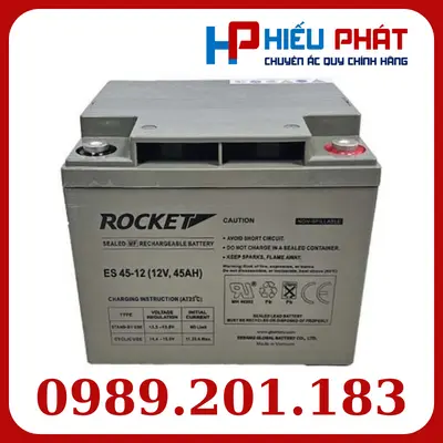 Bình Ắc Quy Rocket ES 40-12 (12V-40Ah)