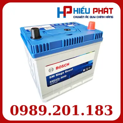 Bình Ắc Quy Bosch 55D23L 12V 60Ah