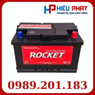 Bình Ắc Quy ROCKET SMF 57113 12V-71Ah