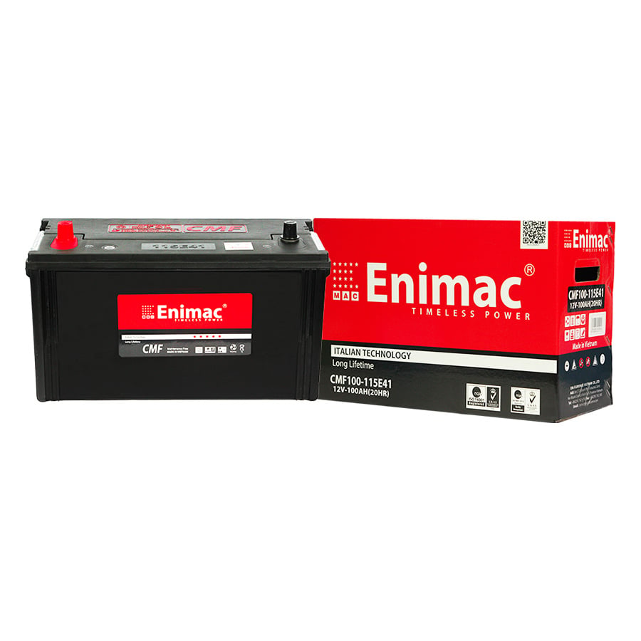 Ắc quy Enimac CMF100 - 115E41 12V 100AH giá bán rẻ hơn tại Acquycaocap
