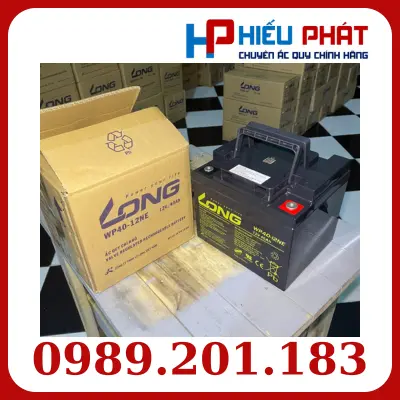 Ắc Quy Long (VRLAAGM) 12V-40Ah(20HR), WP40-12NE, F8-M6