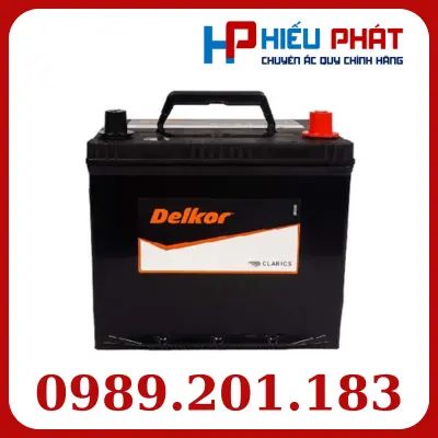 Bình Ắc Quy Delkor 85D23L 12V-70Ah