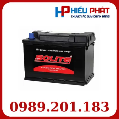 Bình Ắc Quy Solite CMF DIN 57412 12V-74Ah