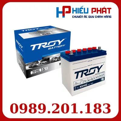 Bình Ắc Quy Troy NS40Z 12V-40Ah