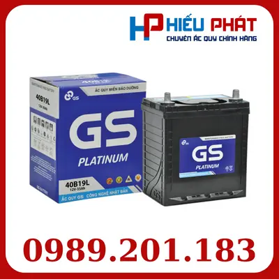 Bình Ắc Quy GS MF 40B19L 12V-35Ah