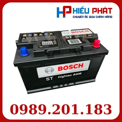 Bình Ắc Quy Bosch AGM LN4 12V 80Ah