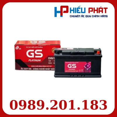 Ắc Quy GS MF DIN100L (12V-100Ah)
