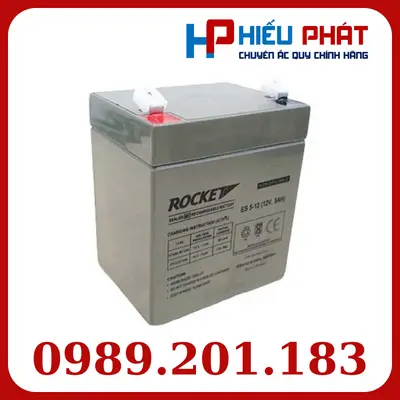 Bình Ắc Quy Rocket ES 5-12 (12V-5Ah)